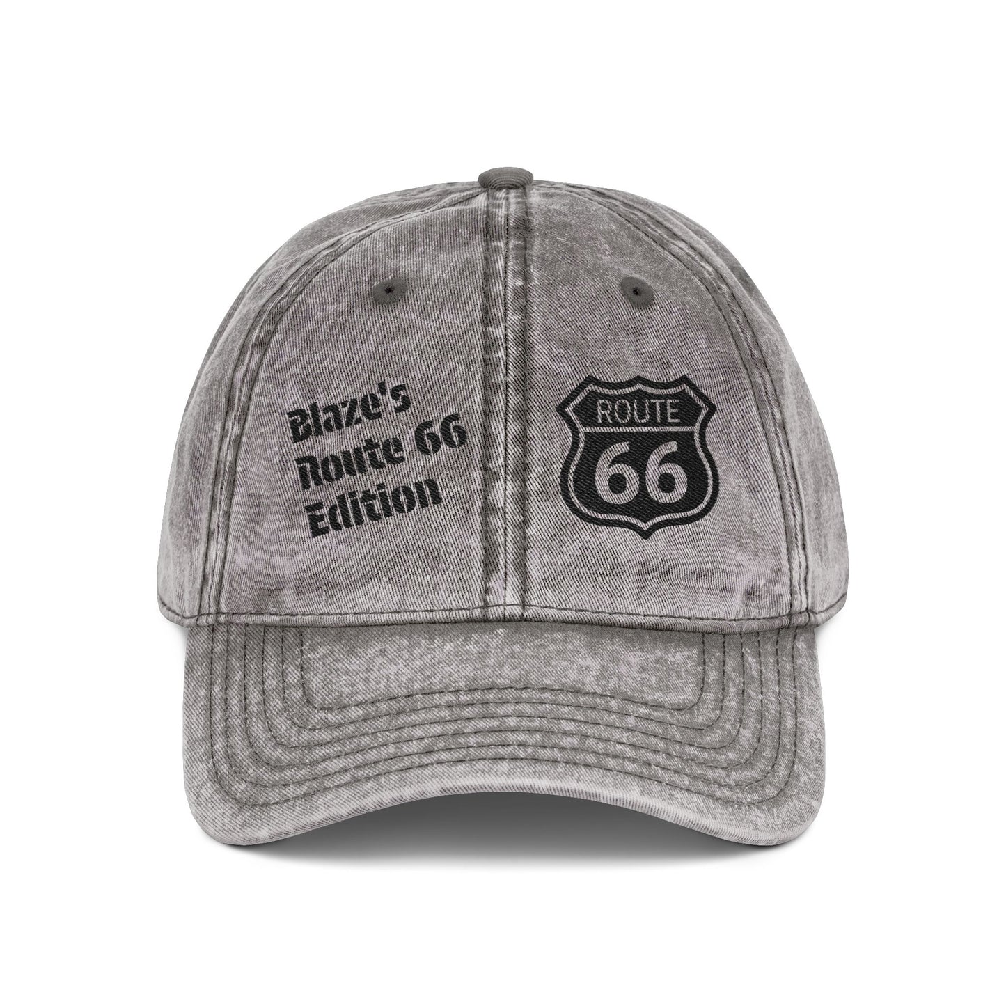 Jax Blaze Ryder's Route 66 Adventure Cap: Retro Unisex Style for Vintage Souls & Road Warriors