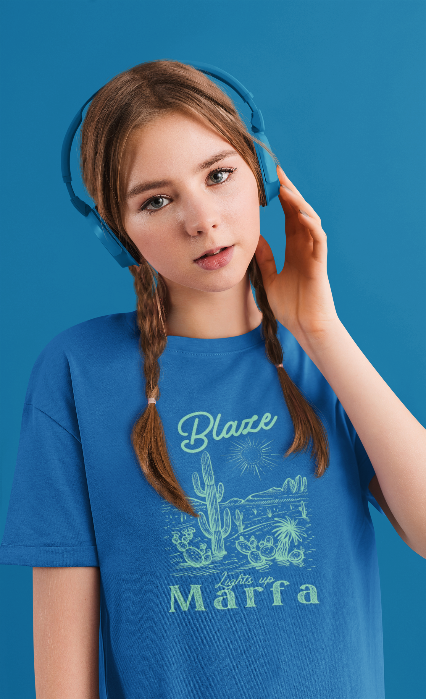 Jax Blaze Marfa Edition Adventure Kids T-Shirt – Unisex Urban Explorer Streetwear