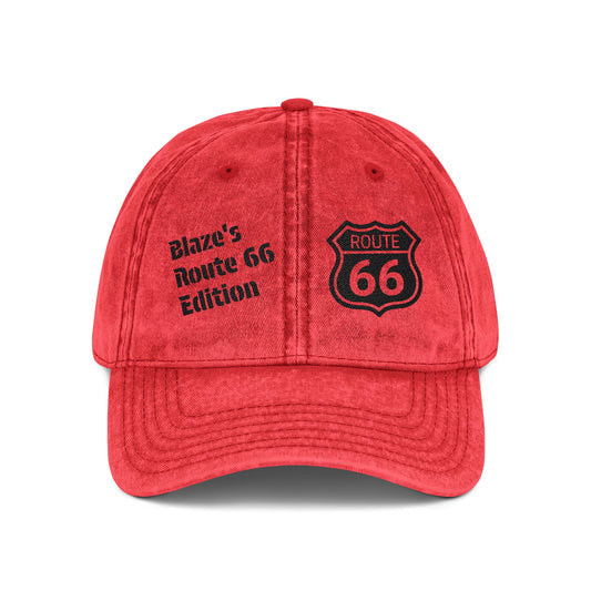 Jax Blaze Ryder's Route 66 Adventure Cap: Retro Unisex Style for Vintage Souls & Road Warriors