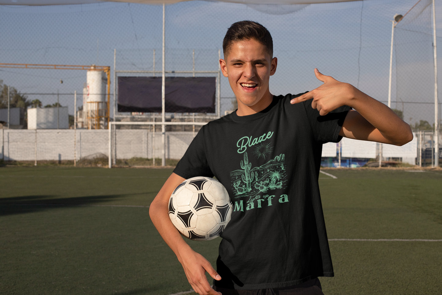 Jax Blaze Marfa Edition Adventure Kids T-Shirt – Unisex Urban Explorer Streetwear