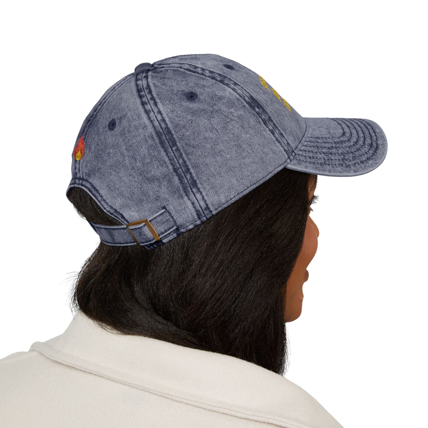 Jax Blaze Marfa Edition Vintage Embroidered Cap - Unisex Summer Streetwear