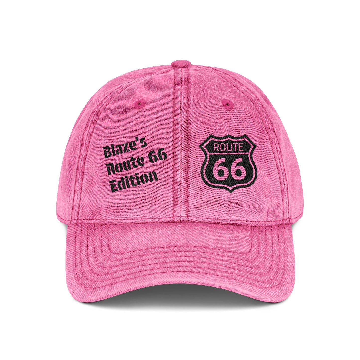 Jax Blaze Ryder's Route 66 Adventure Cap: Retro Unisex Style for Vintage Souls & Road Warriors